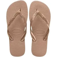 Havaianas Tongs TOP TIRAS femmes - Doré - 33 / 34