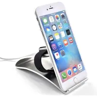 Terratec Support pour iTab Duo Phone/Watch, Support de tablette, Argent