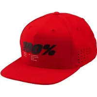 100% Drive Snapback Cap Rouge Homme