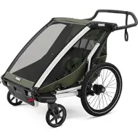 Thule Chariot Lite Double Bike Trailer Vert Max 22 kg Garçon