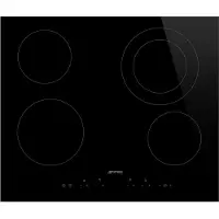Smeg SE364ETD Elektro-Kochfeld SE364ETD bk
