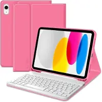 TechProtection Étui-stylo SC pour iPad 10.9" 10, 2022, 11" 11, 2025 - rose