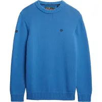 Superdry Preppy Cotton Sweater Bleu XL Homme
