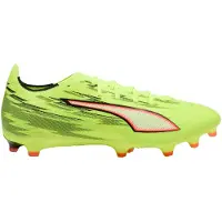 Puma Chaussure de foot 'ULTRA 6 MATCH' citron vert / rouge / noir