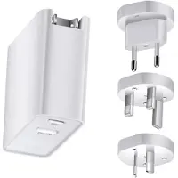Fxlion Chargeur rapide PD65 USB-A and USB-C 65W