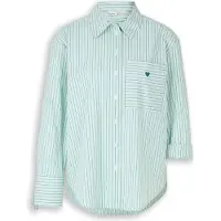 Tom Tailor Chemisier pétrole / menthe / blanc