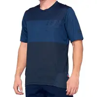 100% Hommes, Maillot de cyclisme, Airmatic Enduro/Trail (XL), Bleu, XL