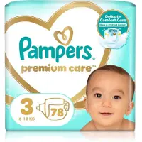 Pampers Premium Care Size 3 couches jetables 6-10 kg 78 pcs