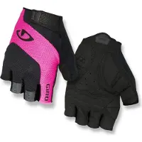 Giro Gant de Cyclisme Giro Women Tessa Gel Black Bright Pink-XL