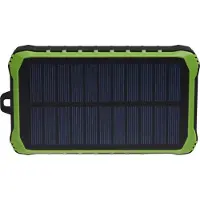 Denver PSO-10012 Powerbank Lithium Polymer (LiPo) 10000 mAh Schwarz - Hellgrün (117140100000)