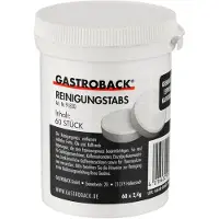 Gastroback 91830 Cleaning Tabs, Produit d'entretien, Blanc
