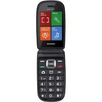 Brondi Raptor Dual SIM Elderly Phone 2.8" Clamshell Noir et Orange