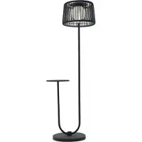 Leco Stehlampe mit Ablagetisch anthrazit