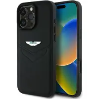 Aston Martin Etui Hc Leather Victory Design Do Iphone 16 Pro Max Czarny