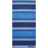Dyckhoff Serviette de sauna XL Stripe bleu 100,0 x 200,0 cm (200 x 100 cm)