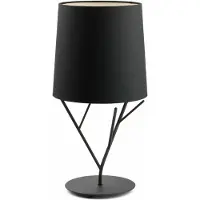 Faro Arbre noir lampe de table 1 ampoule