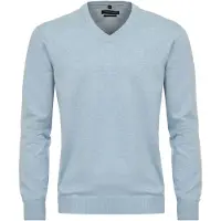Casamoda Pull Col V Clair Bleu clair Bleu taille M
