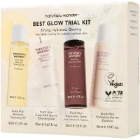 Haruharu Wonder Best Glow Trial Kit kit voyage éclat et hydratation