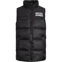 Jack & Jones Junior Gilet noir / blanc