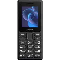 Nokia 110 2024 Mobile Phone Dual SIM Black Display 2" Battery 1000mAh IP54