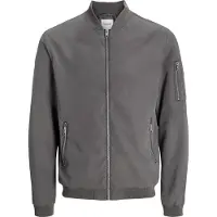 Jack & Jones Erush Plus Size Bomber Jacket Gris 3XL Homme Gris 3XL