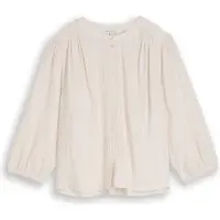 Tom Tailor Chemisier sable / blanc