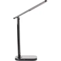 Brilliant Lampe de table Vicari 33 cm noir