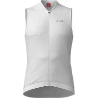 Loeffler Vent Mid Full Zip Sleeveless Jersey Blanc 50 Homme