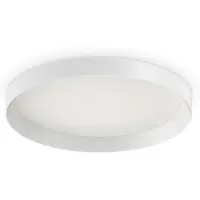 Ideal Lux Plafonnier moderne Fly Aluminium-Plastic Materials White Led 18W 4000K