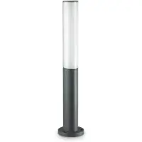 Ideal Lux Lampadaire moderne Ether Aluminium-Plastique Anthracite Led 10W 3000K Warm Light