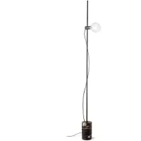 Ideal Lux Piantana Industrial-Minimal Eva Metallo Nero 1 Luce E27