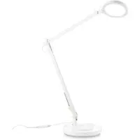 Ideal Lux Lampe de bureau moderne Futura Aluminium-Plastique Blanc Led 12,5W 4000K