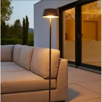 Ideal Lux Lampadaire contemporain Métal pur Noir Led 1,5W 3000K Ip54