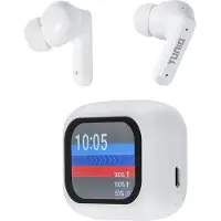 Tuniq Écouteurs sans fil ScreenPods - Boîtier de recharge - Blanc