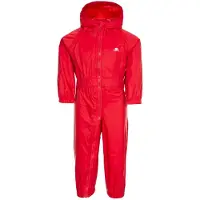 Trespass Button Suit Rouge 18-24 Months Enfants