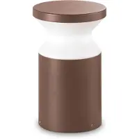 Ideal Lux 321981 OUTDOOR TORRE Lampadaire/lampe sur pied d'extérieur 1xE27 H220 mm IP44 Brun café