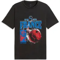 Puma Hommes, T-shirt de sport, Fanpack 90s Tee (XS), Blanc, Noir, XS