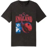 Puma Hommes, T-shirt de sport, Fanpack 90s Tee (XXL), Noir, Bleu, XXL
