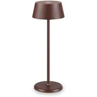 Ideal Lux Lampe de table contemporaine Métal pur Café Led 1,5W 3000K Ip54