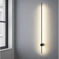 Ideal Lux Applique murale 340999 ESSENCE LED 12 W 1 300/800 lm 2 700 K, noire
