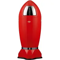 M. Westermann & Co. GmbH Wesco Poubelle Spaceboy, Collecteur de déchets, Poubelle, tôle d'acier, rouge, 35 L, 138631-02