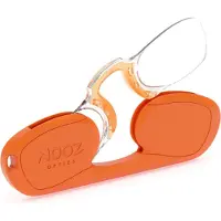 Nooz Optics Original Reading Rectangular Reading Glasses Orange +2.50