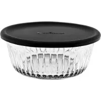 Pasabahce Frezya boîtes en verre, set de 4, 330 ml, avec couvercles
