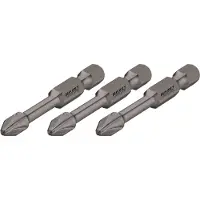 Hazet Embouts de tournevis à frapper, à machine et à torsion 2216SLG-PZ3/3