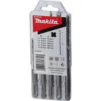 Makita SDS-VPlus Set: Foret pour Perforateur SDS-Plus ( B-49133 ), 5 Pcs.