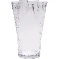 Hubsch - Ruffle Vase Clear