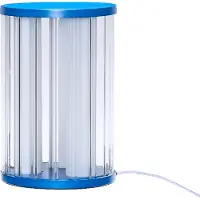 Hubsch Lampe de table Aru bleue