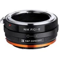 K&F Concept Adaptateur d'objectif K&F Nikon F (type G) - Sony E-Mount (IV PRO)