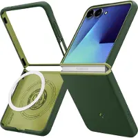 Spigen - Caseology Nano Pop MagSafe - Samsung Galaxy Z Flip7 - Avo Green (Samsung Galaxy Z Flip7), Coque pour téléphone portable, Vert