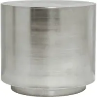 House Doctor Table d'appoint Step argent brossé